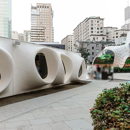 Lumina With Balcony Platinum Tower Appartement Varsovie